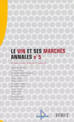 Couverture du produit · Vin et ses marchés annales n°5