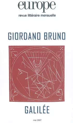 Couverture du produit · Europe, N° 937 : Giordano Bruno, Galilée