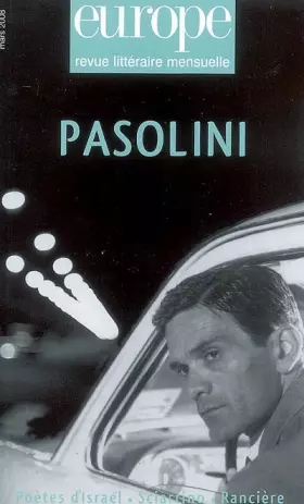 Couverture du produit · Europe, N° 947, mars 2008 : Pasolini