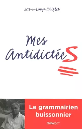 Couverture du produit · Mes antidictées