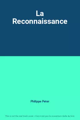 Couverture du produit · La Reconnaissance