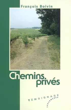 Couverture du produit · Chemins privés
