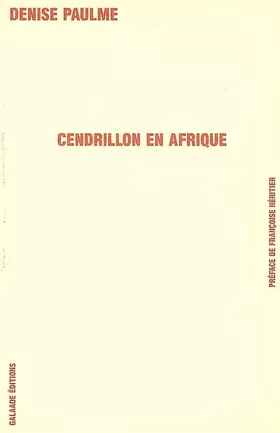 Couverture du produit · Cendrillon en Afrique