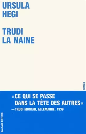 Couverture du produit · Trudi la naine