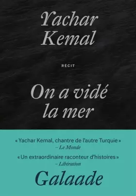 Couverture du produit · On a vidé la mer