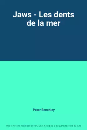 Couverture du produit · Jaws - Les dents de la mer