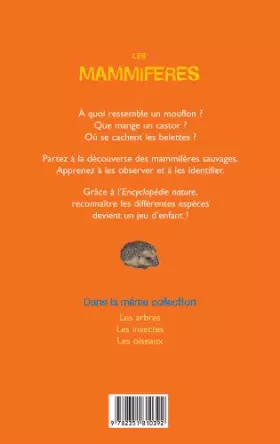 Couverture du produit · Mammifères (Vente Ferme)