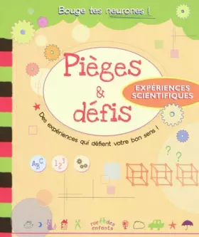 Couverture du produit · Pièges & défis : Expériences scientifiques