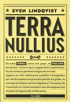 Couverture du produit · Terra nullius