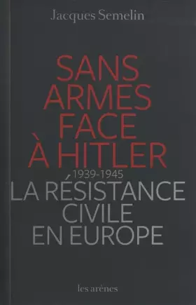 Couverture du produit · Sans armes face à Hitler