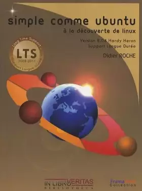 Couverture du produit · Simple comme Ubuntu 8.04: A la découverte de Linux