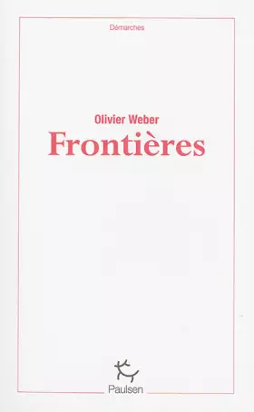 Couverture du produit · Frontières