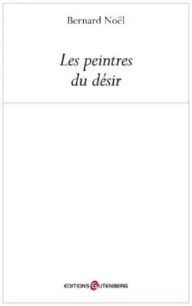 Couverture du produit · Les peintres du désir