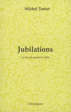Couverture du produit · Jubilations