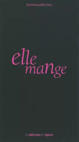 Couverture du produit · Elle mange