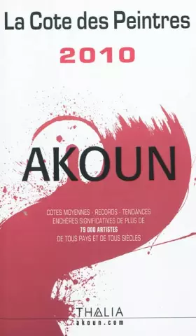 Couverture du produit · La cote des peintres