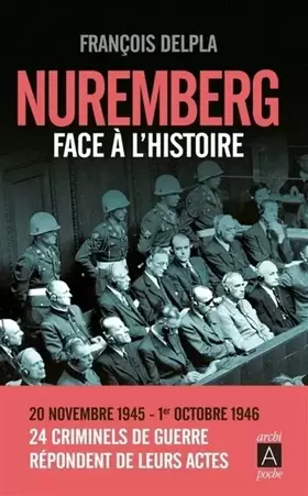 Couverture du produit · Nuremberg face à l'Histoire