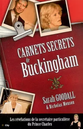 Couverture du produit · Carnets Secrets de Buckingham