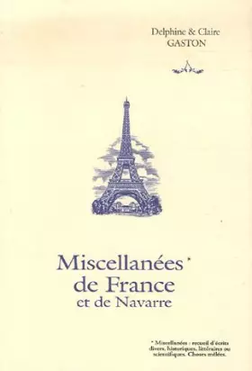 Couverture du produit · Miscellanées de France & de Navarre