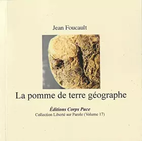Couverture du produit · La pomme de terre géographe