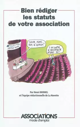 Couverture du produit · Bien rédiger les statuts de votre association