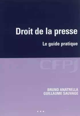 Couverture du produit · Droit de la presse