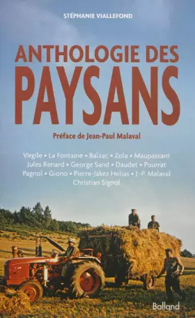 Couverture du produit · Anthologie des paysans