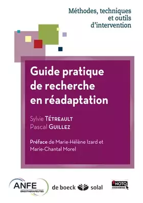 Couverture du produit · Guide pratique de recherche en réadaptation