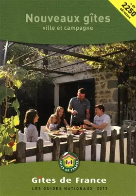 Couverture du produit · Nouveaux Gîtes 2013