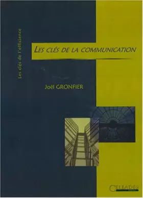 Couverture du produit · Les clés de la communication