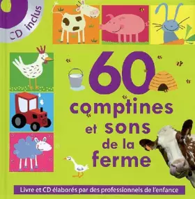 Couverture du produit · 60 comptines et sons de la ferme (1CD audio)