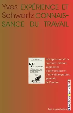 Couverture du produit · Expérience et connaissance du travail