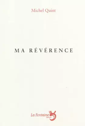 Couverture du produit · Ma révérence