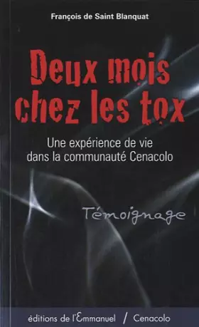 Couverture du produit · Deux mois chez les tox