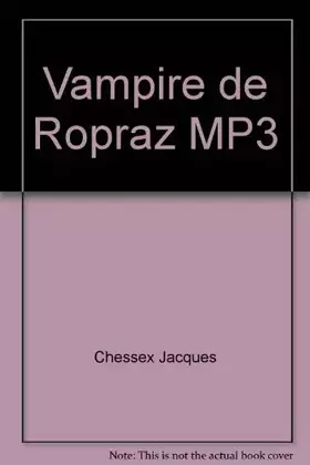 Couverture du produit · Vampire de Ropraz MP3