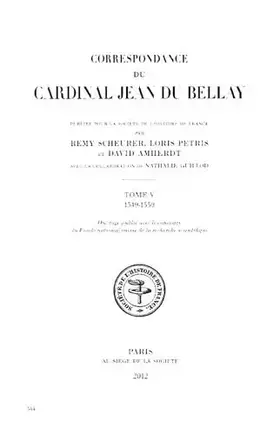 Couverture du produit · Correspondance. Tome V