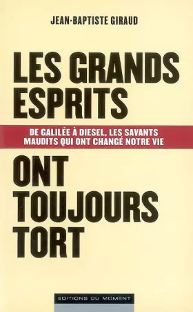 Couverture du produit · GRANDS ESPRITS ONT TJS TORT