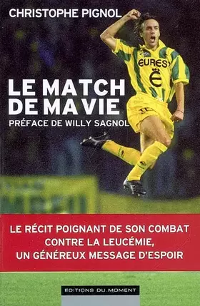 Couverture du produit · Le match de ma vie
