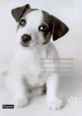 Couverture du produit · Carnet d'adresses chien