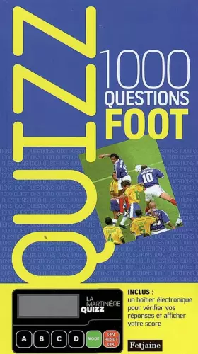 Couverture du produit · Quizz 1000 questions foot