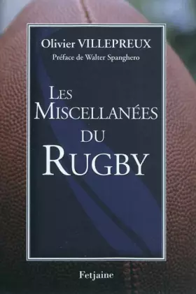 Couverture du produit · Les miscellanées du rugby