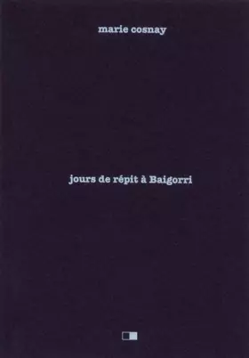 Couverture du produit · Jours de répit à Baïgorri