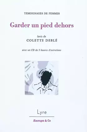 Couverture du produit · Garder un Pied Dehors