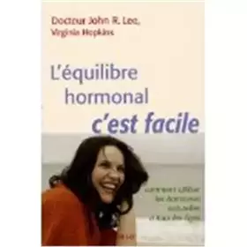 Couverture du produit · L'équilibre hormonal, c'est facile