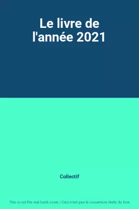Couverture du produit · Le livre de l'année 2021