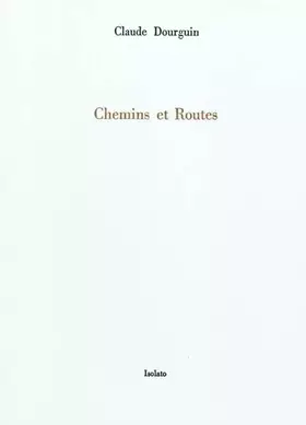 Couverture du produit · Chemins et routes