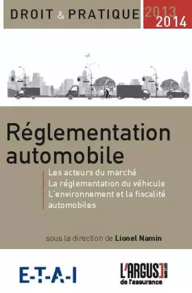 Couverture du produit · Réglementation automobile