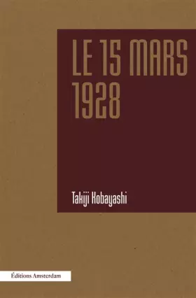 Couverture du produit · Le 15 mars 1928