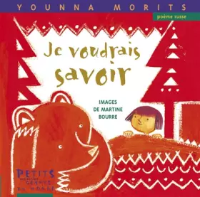 Couverture du produit · Je voudrais savoir