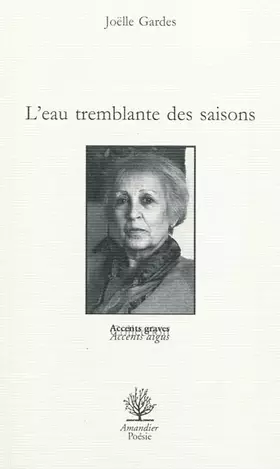 Couverture du produit · L'eau tremblante des saisons